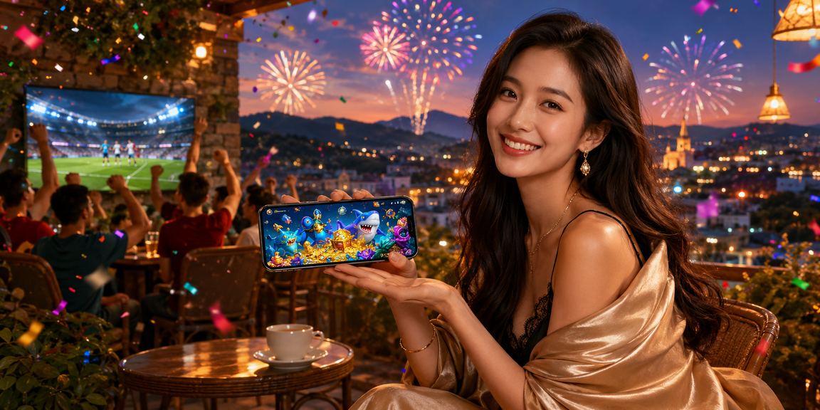 Người dùng Đà Lạt vừa uống cà phê vừa theo dõi kết quả kèo trên điện thoại
